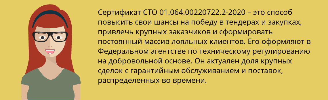 Получить сертификат СТО 01.064.00220722.2-2020 в Георгиевск